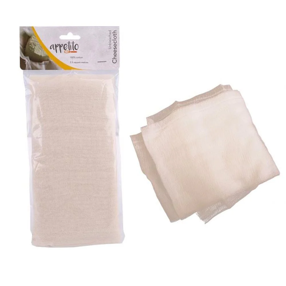 Appetito Unbleached Cheese Cloth - 2.5 Square Metres - Image 3