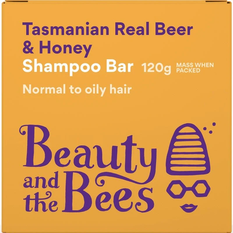 Beauty & the Bees Real Beer & Honey Shampoo Bar 120g - Ginger, Cinnamon, Nutmeg - Image 5
