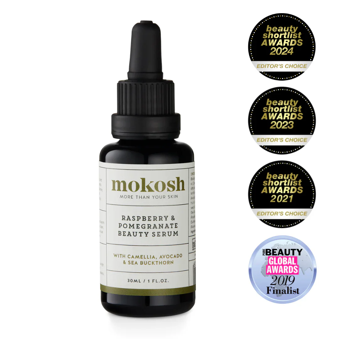 Mokosh Beauty Serum 30ml - Raspberry & Pomegranate - Image 3