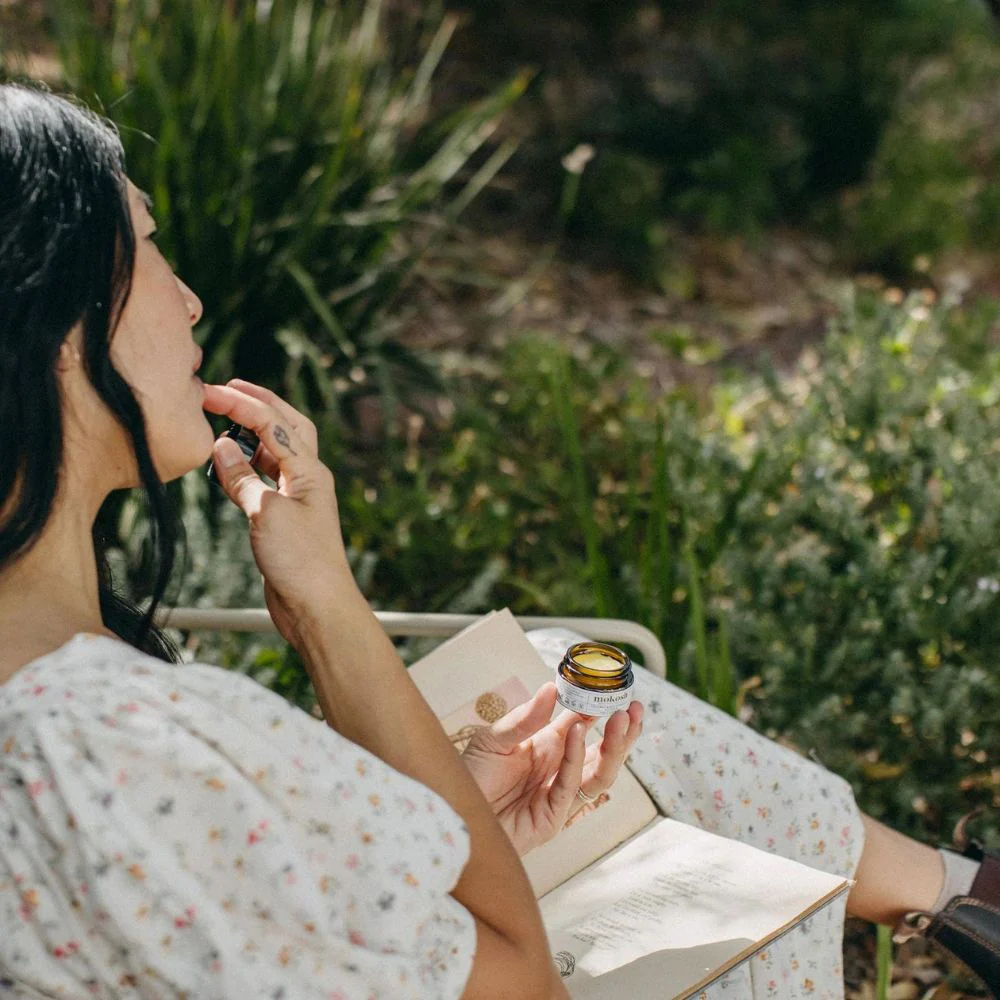 Mokosh Coconut and Blackcurrant Lip Balm 15ml - Image 4